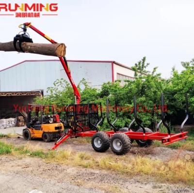 Timber Crane with Trailer for Sale