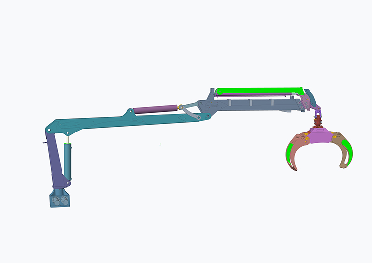 EG550 Timber Crane